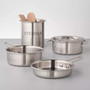 Hearth & Hand with Magnolia 7 Piece Stainless Steel Cookware Toy Set