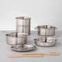 Hearth & Hand with Magnolia 7 Piece Stainless Steel Cookware Toy Set