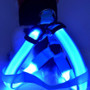 Light Up Dog Harness No Pull LED Rechargeable Light by SafeDogz