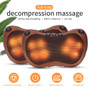 Pillow Massager With Heated Neck and Back Shiatsu Magnetic Kneading by Health-Z