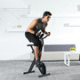 Folding Spin Bike For Home Gym Cardio Workouts