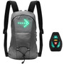 LED Wireless cycling vest Bicycle Reflective Warning Vests with LED Turn Signal Light Remote Control Safety Bag for Cycling