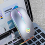 Rechargeable Mouse Wireless Silent LED Backlit Mice  USB Optical Ergonomic Gaming Mouse PC Computer Mouse For Laptop Computer PC
