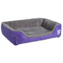 Plush Fleece Dog Bed