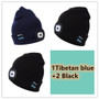 Smart LED Beanie with Bluetooth Headset