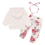 Floral newborn baby girl clothes