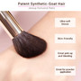 Professional Natural Hair Makeup Brushes Set