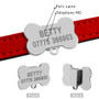 Engraved Custom Leather Dog Collars