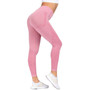 High Waist Seamless Leggings - Women  Elastic Trousers