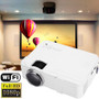 LED mini projector portable HD 1080P 1200Lumens 3D Wifi