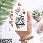 New Waterproof Temporary Tattoo sticker rose pattern tattoo Water Transfer tattoo flash tattoo