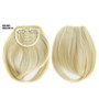 Short Front Neat bangs Clip in bang fringe Hair extensions straight Synthetic Real Natural hairpiece