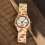 BOBO BIRD Butterflies Ladies Wooden Watch