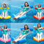 Swimming Pool Inflatable Hammock (w/ free pump)