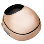 Electric foot massager and heating with fashion leather cover