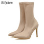 Eilyken Women's Fashion Socks Boots