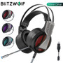 BlitzWolf BW-GH1 Gaming Headset with Microphone 7.1 Surround Sound Noise Isolating Game Wired Headphones Gamer for PC for PS4