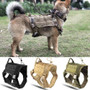 Police K9 Tactical Training Dog Harness Military Adjustable Molle Nylon Vest