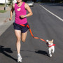 New waist pet dog leash running jogging puppy dog lead