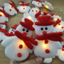 10Pcs Snowman LED Lights Merry Christmas Light String