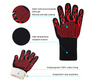 iGrillSafe Heat Resistant BBQ Gloves Fireplace Oven Silicone Mitts