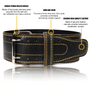 Genuine Leather Weightlifting Belt