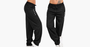 Casual High Waist Oversized Loose Leggings Sports Pants