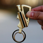 Outdoor Emergency Survival Camping Keychain Lighter Flint Metal Keychain Match Fire Starter Permanent Match(No Oil)