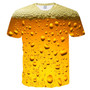 Men's Casual Tee shirts Funny Beer