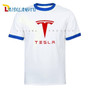 Tesla Summer Men's Casual T-Shirt