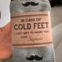 Gray Mustache men's Dress Socks