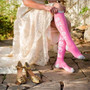 Maid of Honor Sparkly Knee Socks