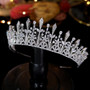 Luxurious Cubic Zirconia Princess Pageant Bridal Tiara Crown