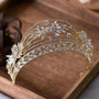 Princess Baroque Wedding Tiara Crown Bridal Hair Accessory