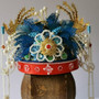 16 Designs Handmade Golden Empress Princess Hair Tiara Bride Wedding Headpiece