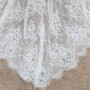 Lace V-Neck  Backless Bohemian Beach Wedding Dress Bridal Wedding Gown