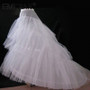 Petticoat Court Train Crinoline Slip Underskirt for A-line Wedding Dress 3 Layers Wedding Accessoires