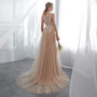 Elegant Sleeveless Bridesmaid Prom Dress Gowns