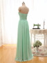 Chiffon A-Line Bridesmaid, Prom, Pageant Dress in 3 Styles Plus Sizes Available