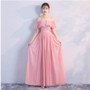 Elegant Chiffon Long Bridesmaid Dresses Plus Sizes