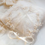 Handmade Pearl Gold Wedding Hair Vine Headband