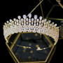 Water Drop Cubic Zirconia Pageant/Wedding Crown Tiara Headband