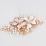 Wedding Hair Accessories Hair Comb Pearl Bridal Flower