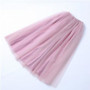 4 Layer Maxi Ankle Length Organza  Bridesmaid Wedding Skirt One Size