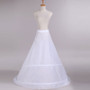 Wedding Dress Trailing Skirt Petticoat  2-Hoop Elastic Drawstring Waist