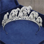 Fashion Rhinestone Tiaras and Crowns for Royal Queen Flower Headbands Bridal Wedding Crown Hair Jewelry