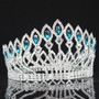 Luxurious Sparkling Crystal Baroque Queen King Tiara Crown Pageant Prom Bridal Hair Jewelry