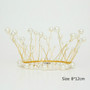 Shining Mini Crown Happy Birthday  Wedding & Engagement Cake Topper Decorations