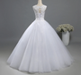 Lace Tulle Wedding Dress with Beaded Lace Bodice, Plus Sizes Available