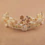 Mermaid Headband Pearl Shell Crown for Bridesmaid Beach Wedding Hair Accessories